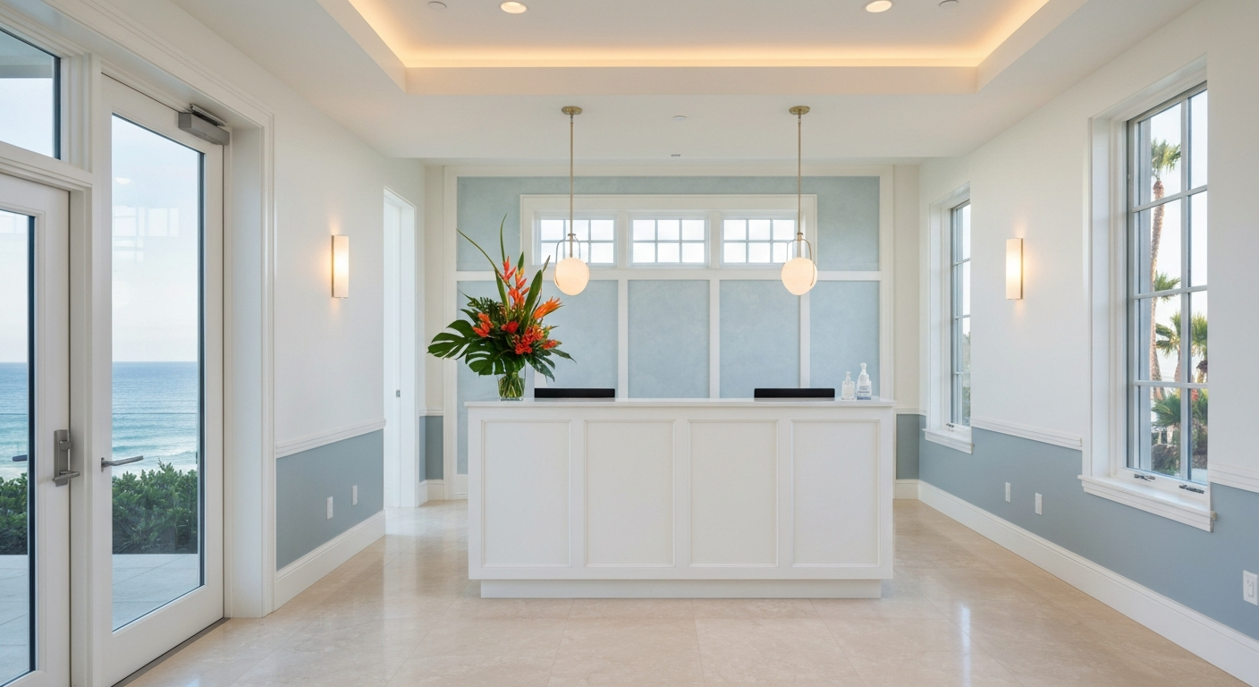 La Jolla Cosmetic Medical Spa reception interior